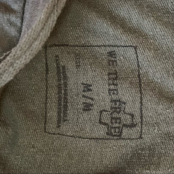 Free People Olive Green Jersey Knit Skirt Medium - Picture 5 of 5